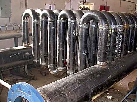 Pregrejač pare za parne kotlove